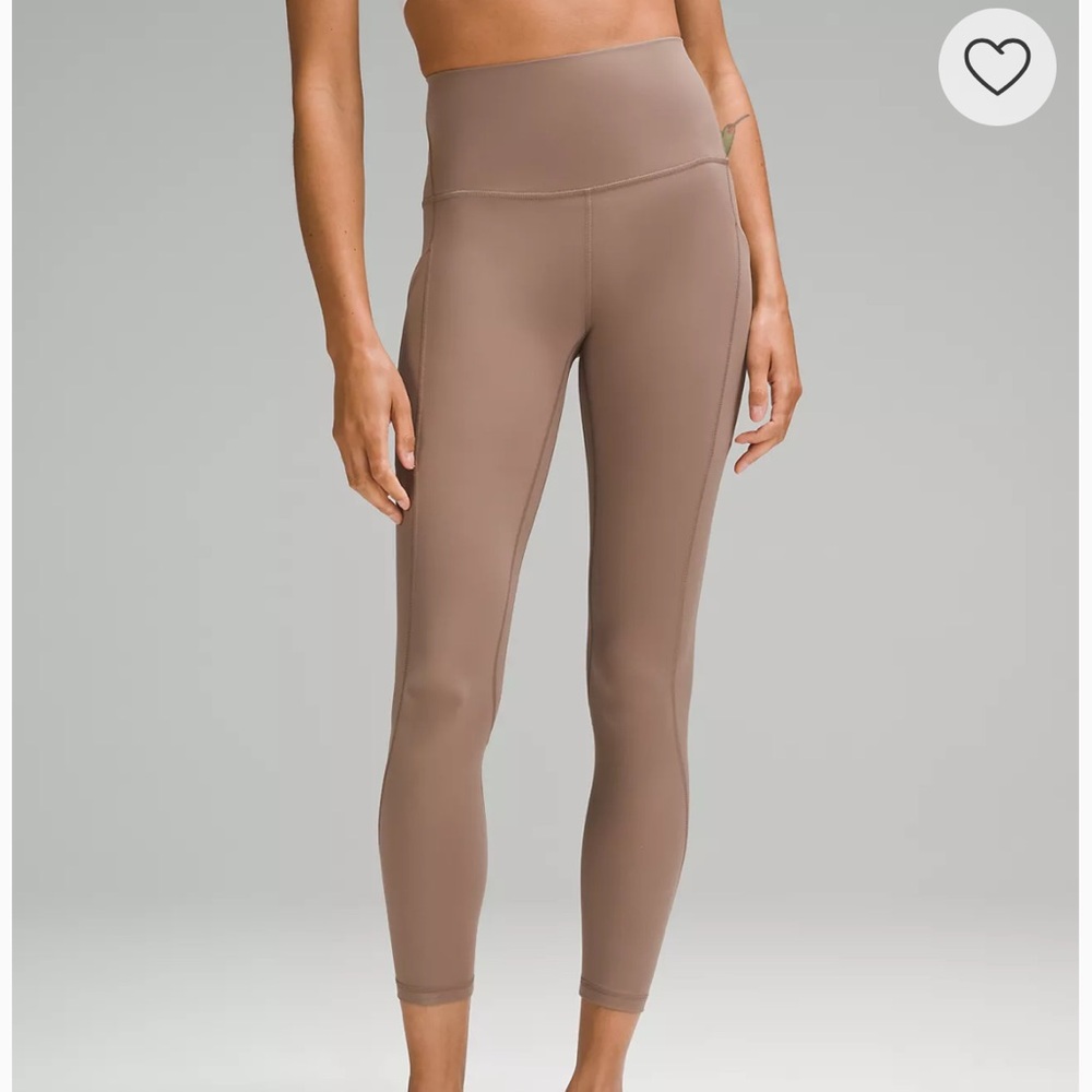 Lululemon Align Leggings- Size 8 double lined 25”
